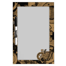 Steampunk Machinery (Copper) Dry-Erase Boards
