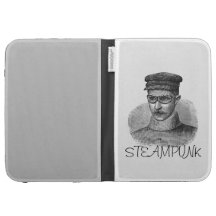 Steampunk Man Kindle Case