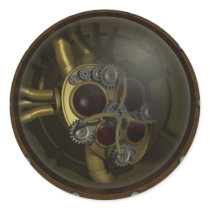Steampunk Mechanical Heart Sticker