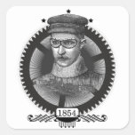 Steampunk Motorist Stickers