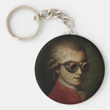 Steampunk Mozart ! Porte-clé