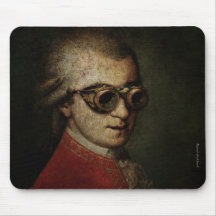 Steampunk Mozart ! Tapis De Souris