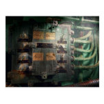 Steampunk - Naval - Lighting control panel Post Card