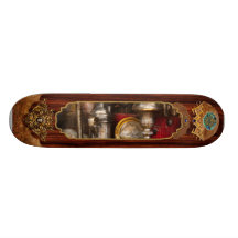Steampunk - Needs oil Skateboard Deck