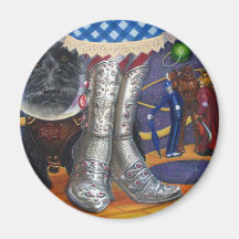 Steampunk Oz Magnets