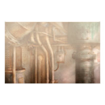 Steampunk - Plumbing - Industrial abstract stationery