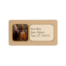 Steampunk - Powering the modern home Address Label