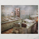 Steampunk - Retro - The power station Full Color Flyer