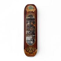 Steampunk - Room - Steampunk Studio Custom Skateboard
