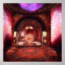 Steampunk Ship (inside) Posters