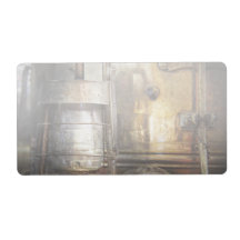 Steampunk - Silent into the night Custom Shipping Labels