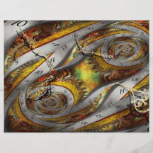 Steampunk - Spiral - Space time continuum Personalized Flyer