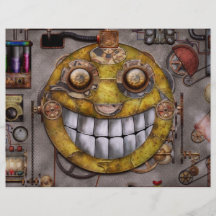 Steampunk - The joy of technology Full Color Flyer