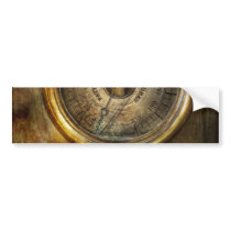 Steampunk - The pressure gauge Bumper Sticker