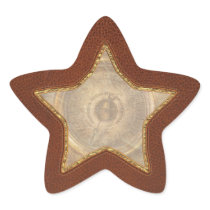 Steampunk - The pressure gauge Star Stickers