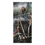 Steampunk - The Steam Engine Customized Rack Card