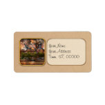 Steampunk - The war has begun Custom Address Label