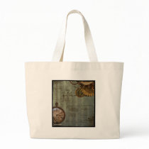 Steampunk Time Machine Canvas Bag