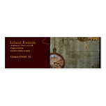 Steampunk Time Machine Business Profile Cards Business Card Templates