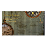 Steampunk Time Machine Business Profile Cards Business Cards