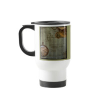 Steampunk Time Machine Coffee Mugs