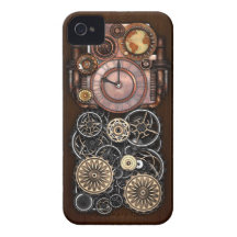 Steampunk Timepiece Redux iPhone 4 Case-Mate Cases