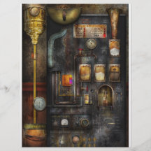 Steampunk - tout cela pour une tasse de café prospectus