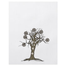 steampunk tree full color flyer