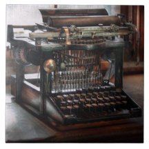 Steampunk - Typewriter - A really old typewriter Tiles
