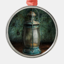 Steampunk - une vieille lanterne ornements de noël