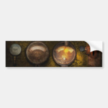 Steampunk - Victorian fuse box Bumper Stickers
