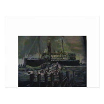 STEAMSHIP TRAVEL POSTCARDS