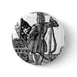 Stede Bonnet Pirate Portrait Button