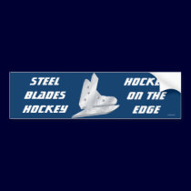 Steel Blades bumper stickers