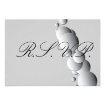 Steel Bubbles RSVP with Kids Card