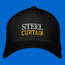 STEEL CURTAIN embroidered hats