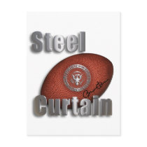 Steel Curtain Super Bowl Support, President Obama