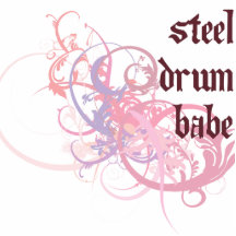 Steel Drum Babe Photo Cutouts