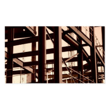 Steel Frame Construction II, Mini Photo Business Cards