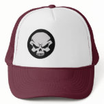 Steel-Grit Board Cap-SKULL LOGO ONLY Hats