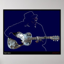 Steel Guitar Print