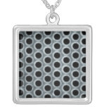 Steel Holes Metal Mesh Pattern Custom Jewelry