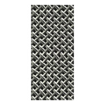 Steel Metal Mesh Pattern (faux) Rack Card Template