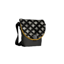 Steel Mosaic Small Messenger Bsg Messenger Bags