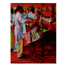 Steel Pan Drummer SD0104 Post Card