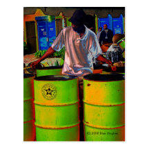 Steel Pan Drummer SD0108 Post Card