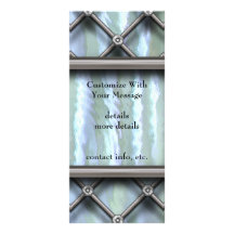 Steel Pool Fencing Custom Rack Cards