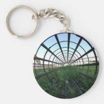Steel tube keychain