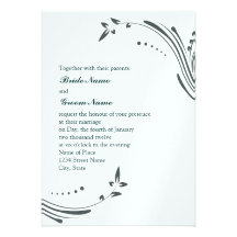 Steel Vine Invitations