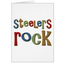 Steelers Rock Greeting Cards